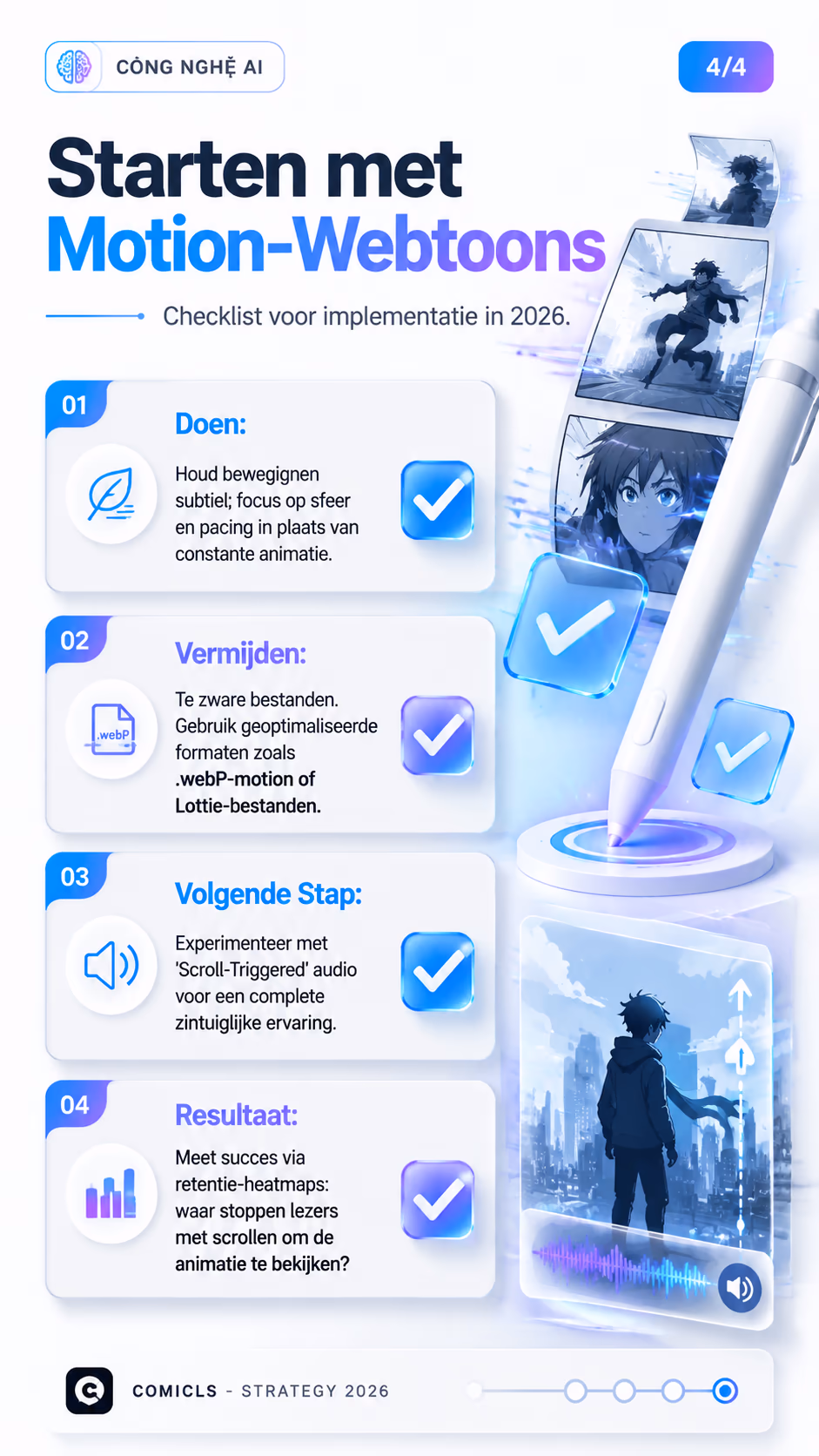 Starten met Motion-Webtoons