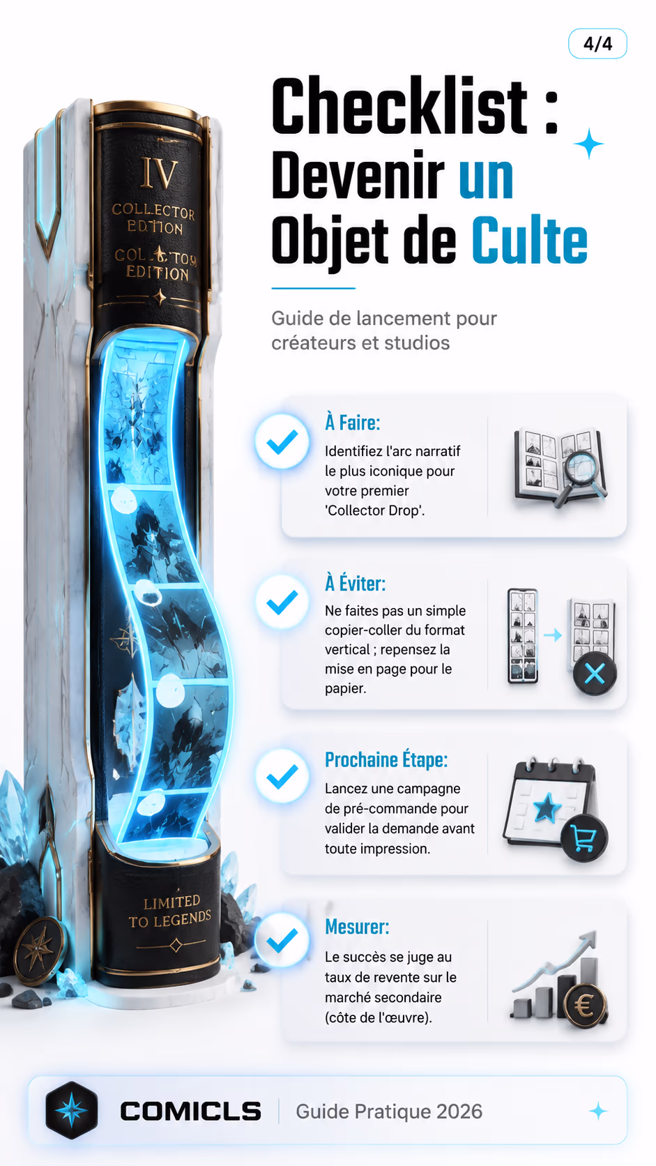 Checklist : Devenir un Objet de Culte