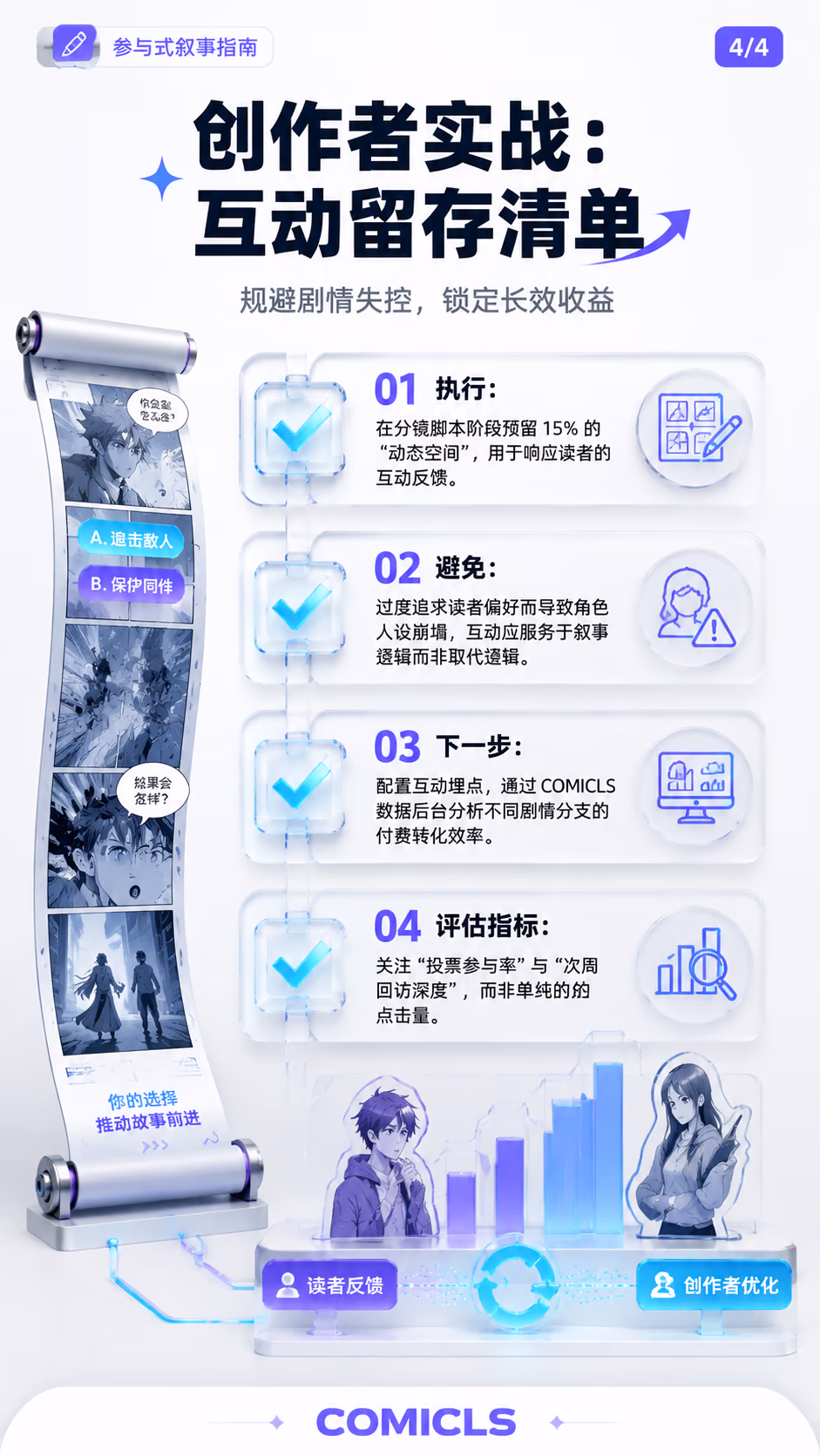 创作者实战：互动留存清单