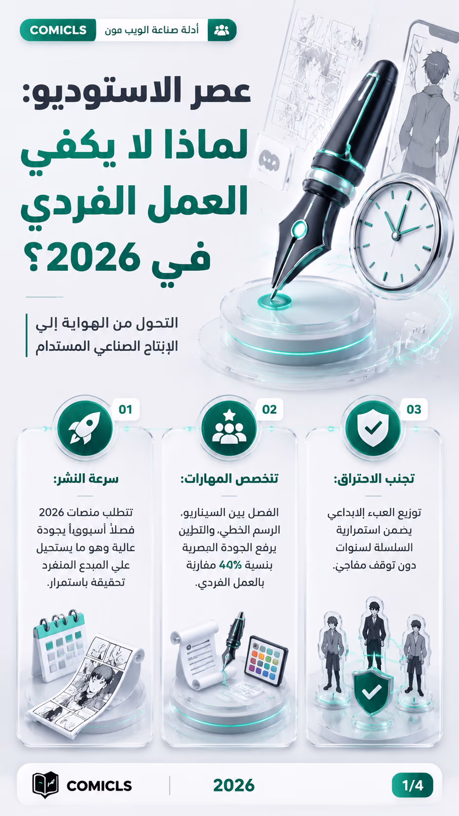 هيكلة فرق الويب تون العربي: دليل العمل الجماعي 2026