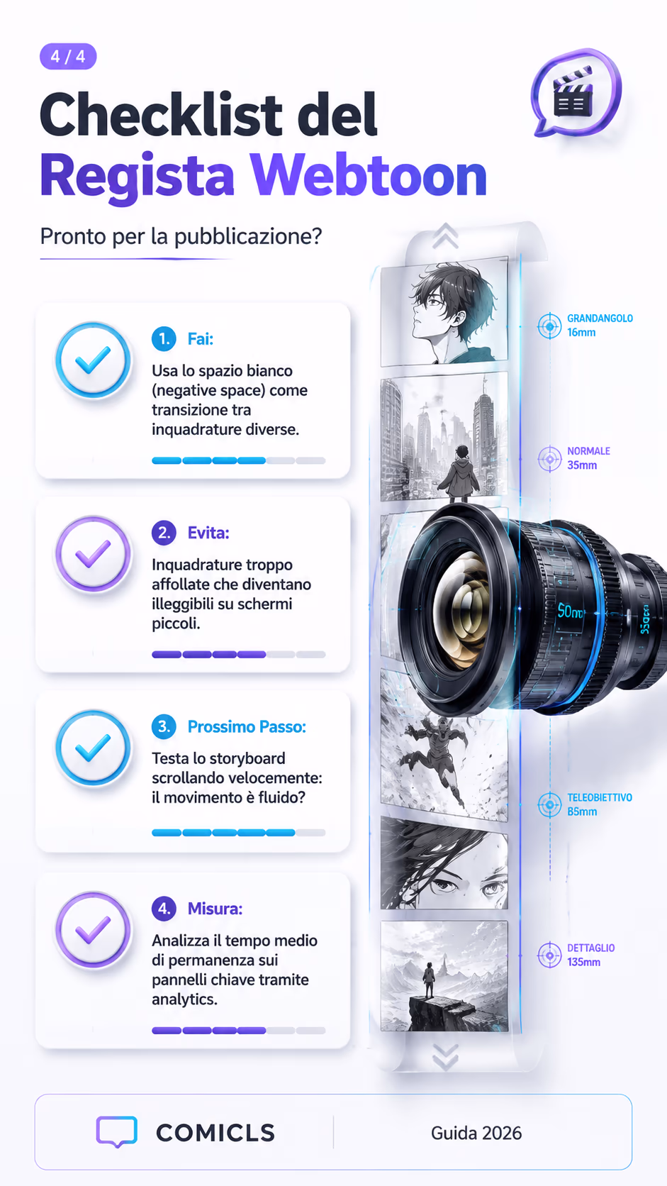 Checklist del Regista Webtoon