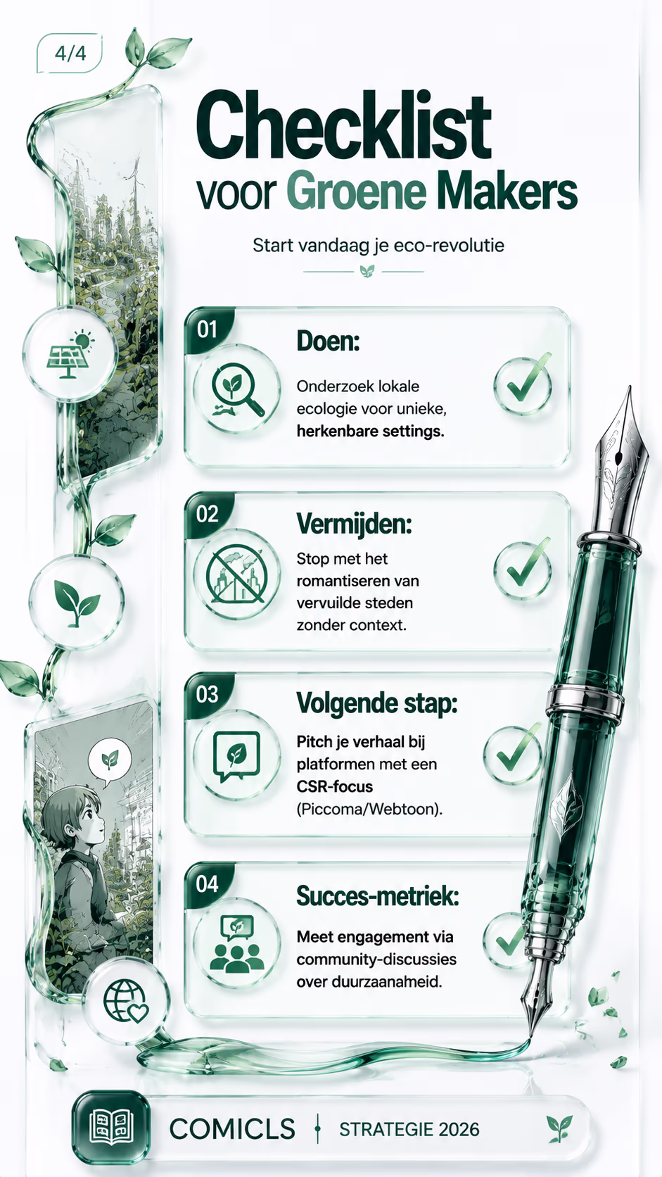 Checklist voor Groene Makers