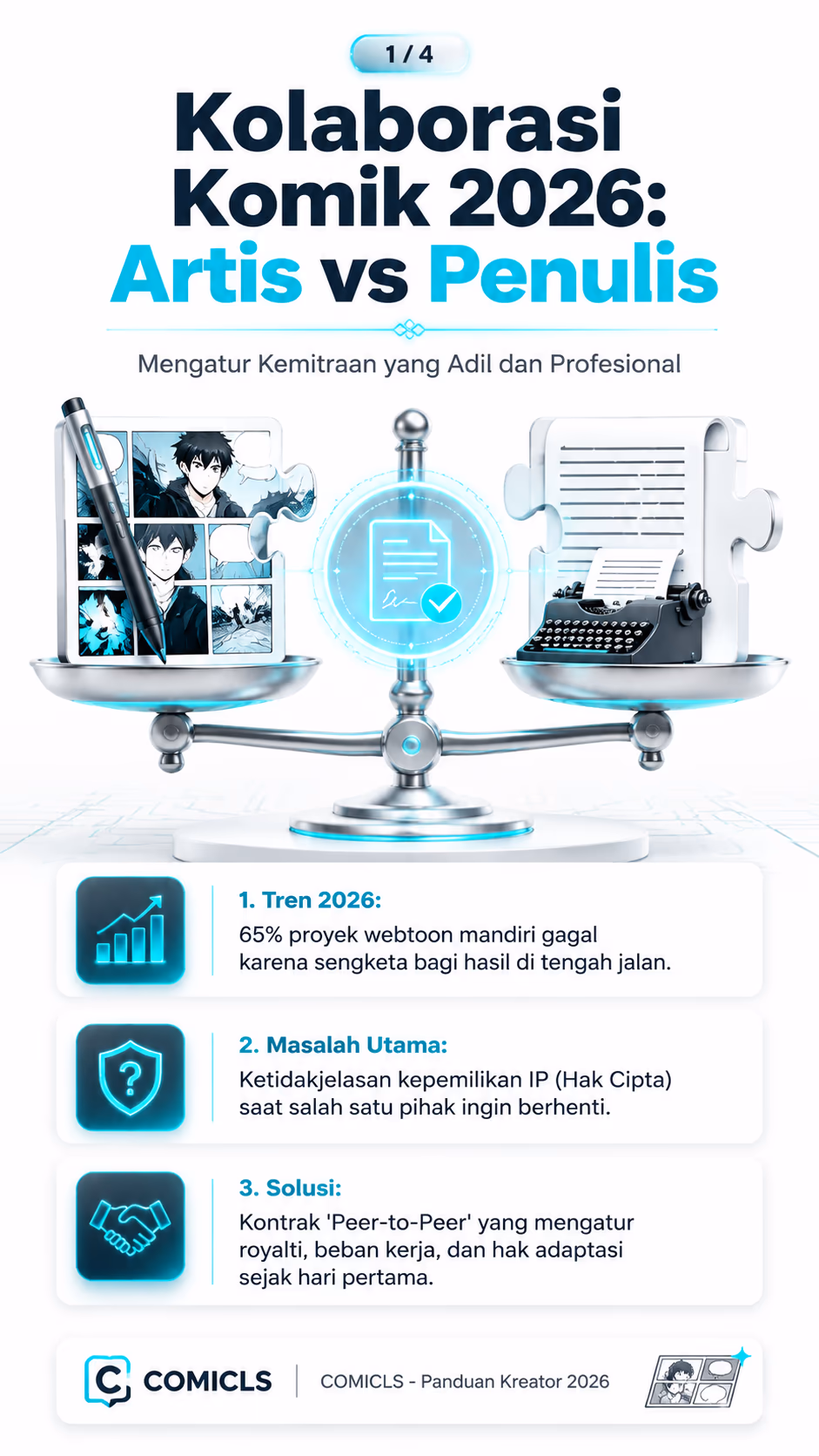 Kontrak Kolaborasi 2026: Standar Bagi Hasil Artis & Penulis
