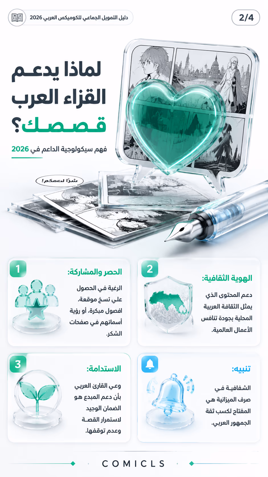 لماذا يدعم القراء العرب قصصك؟