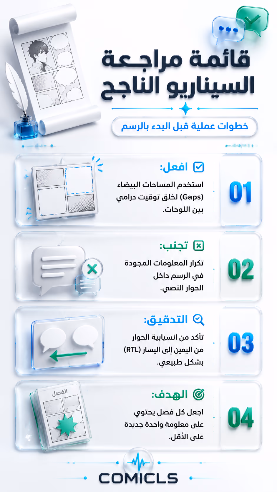 قائمة مراجعة السيناريو الناجح