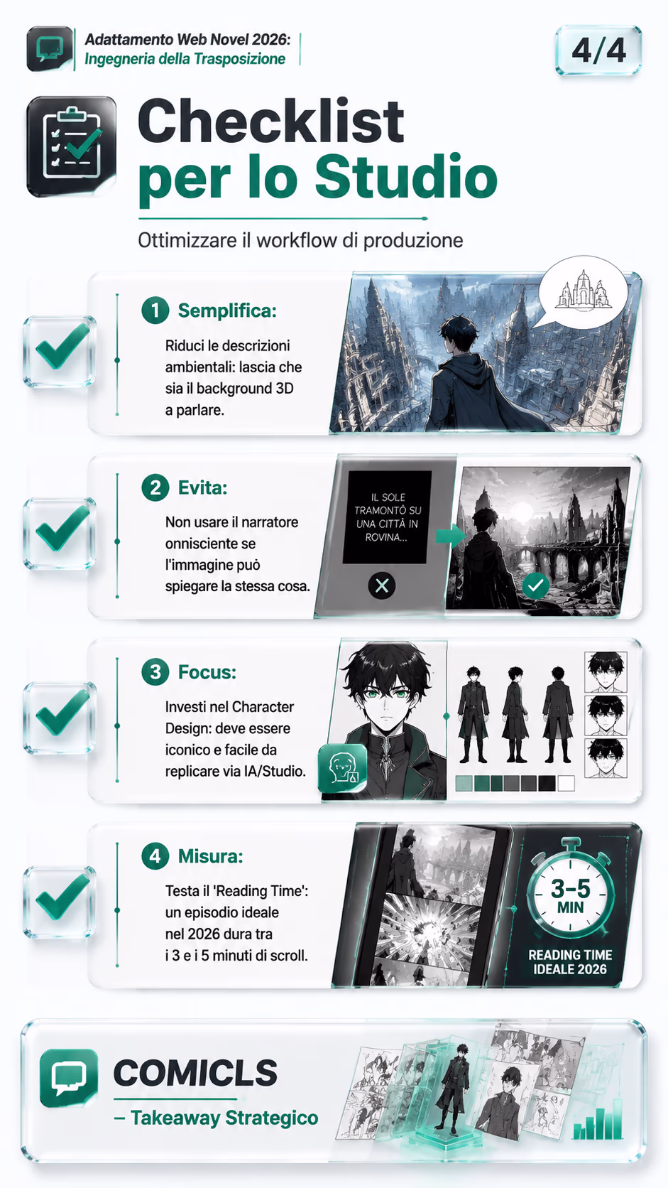 Checklist per lo Studio