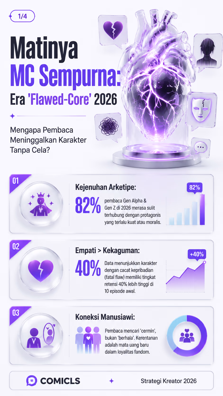 Protagonis 'Flawed-Core': Standar Baru Kedalaman Karakter Webtoon 2026