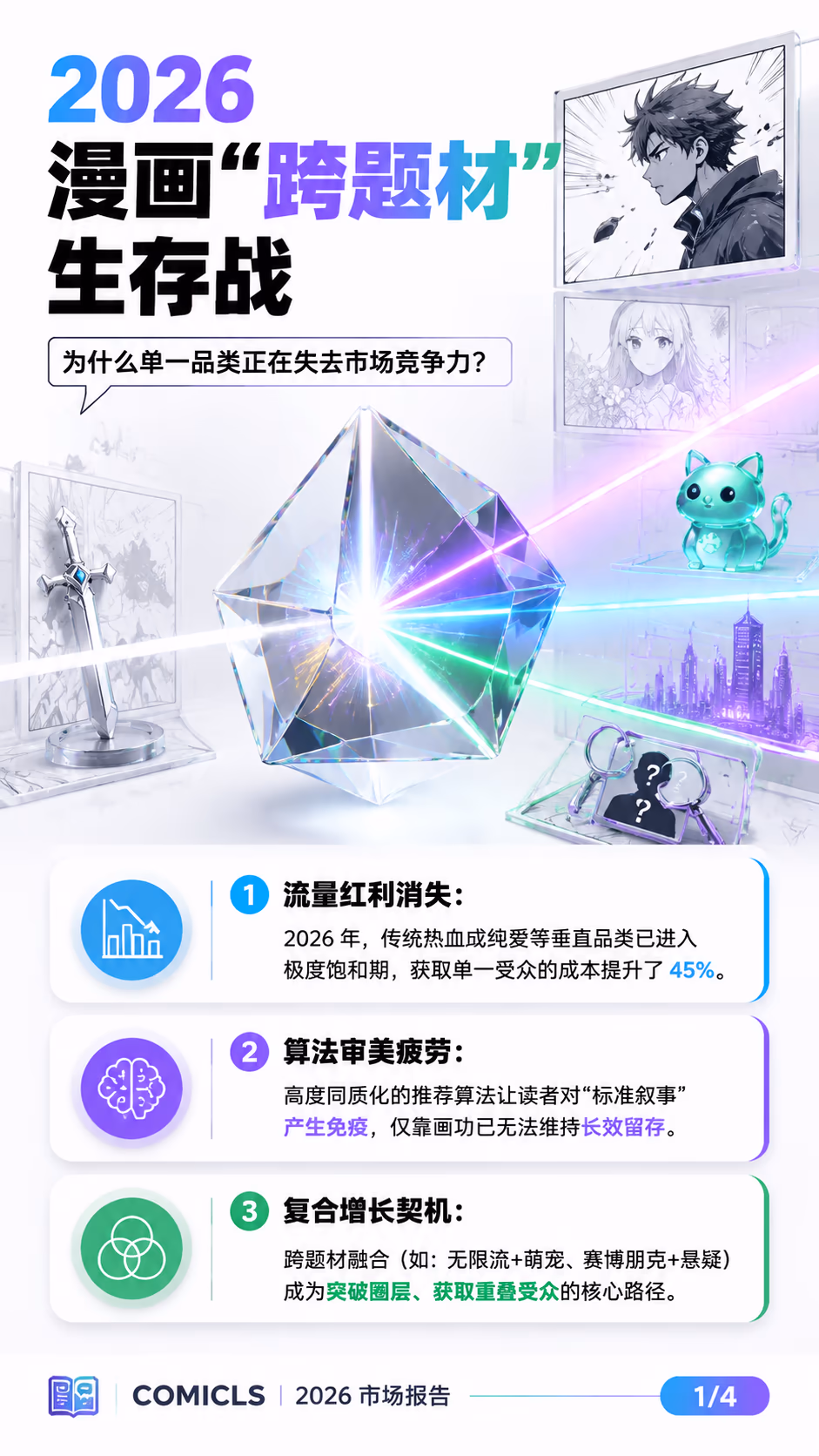 2026 漫画“跨题材融合”实战：解析复合品类如何破解存量市场的流量焦虑