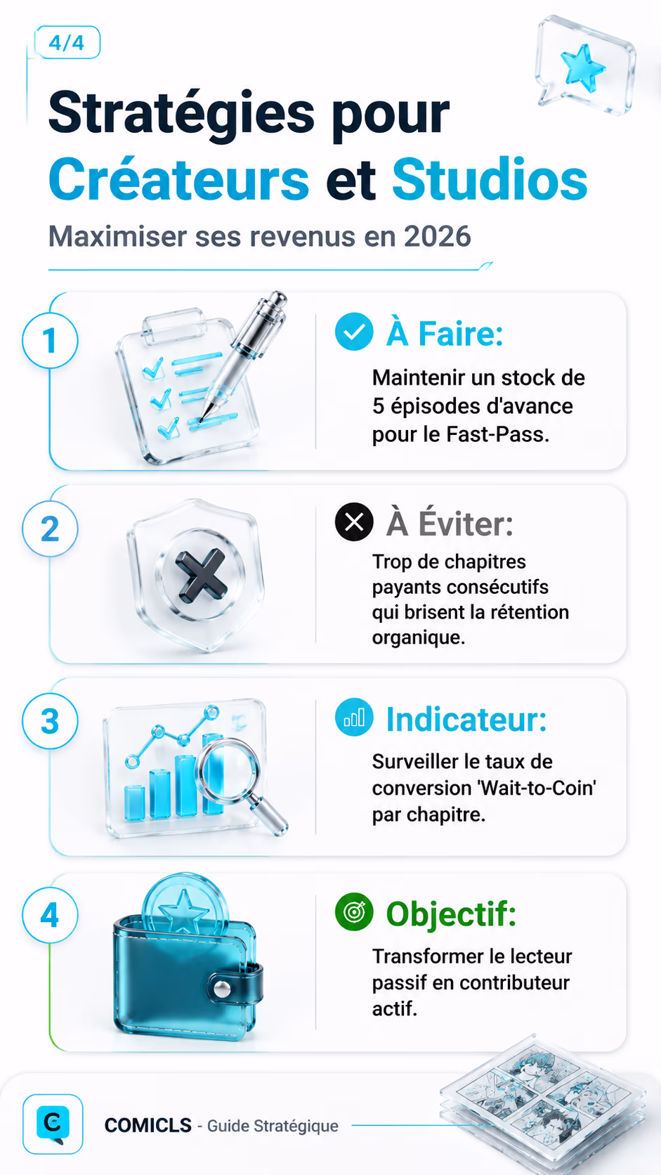 Stratégies pour Créateurs et Studios