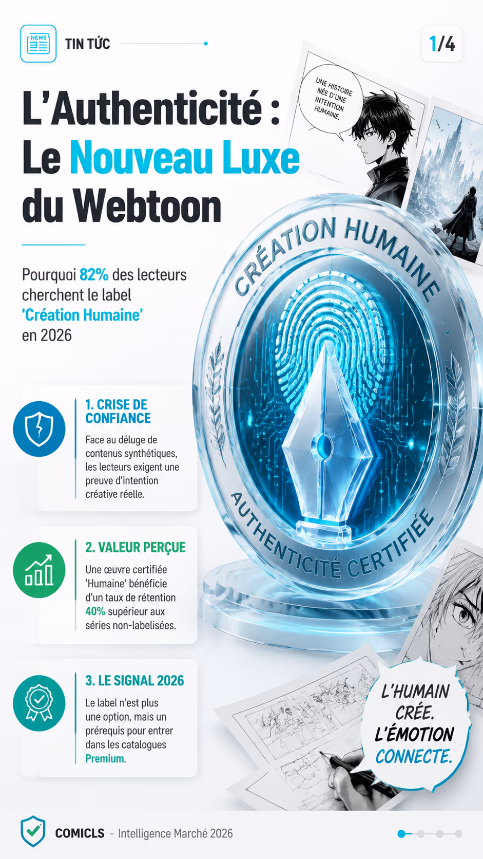 Le Label 'Création Humaine' : Nouveau Standard Webtoon 2026