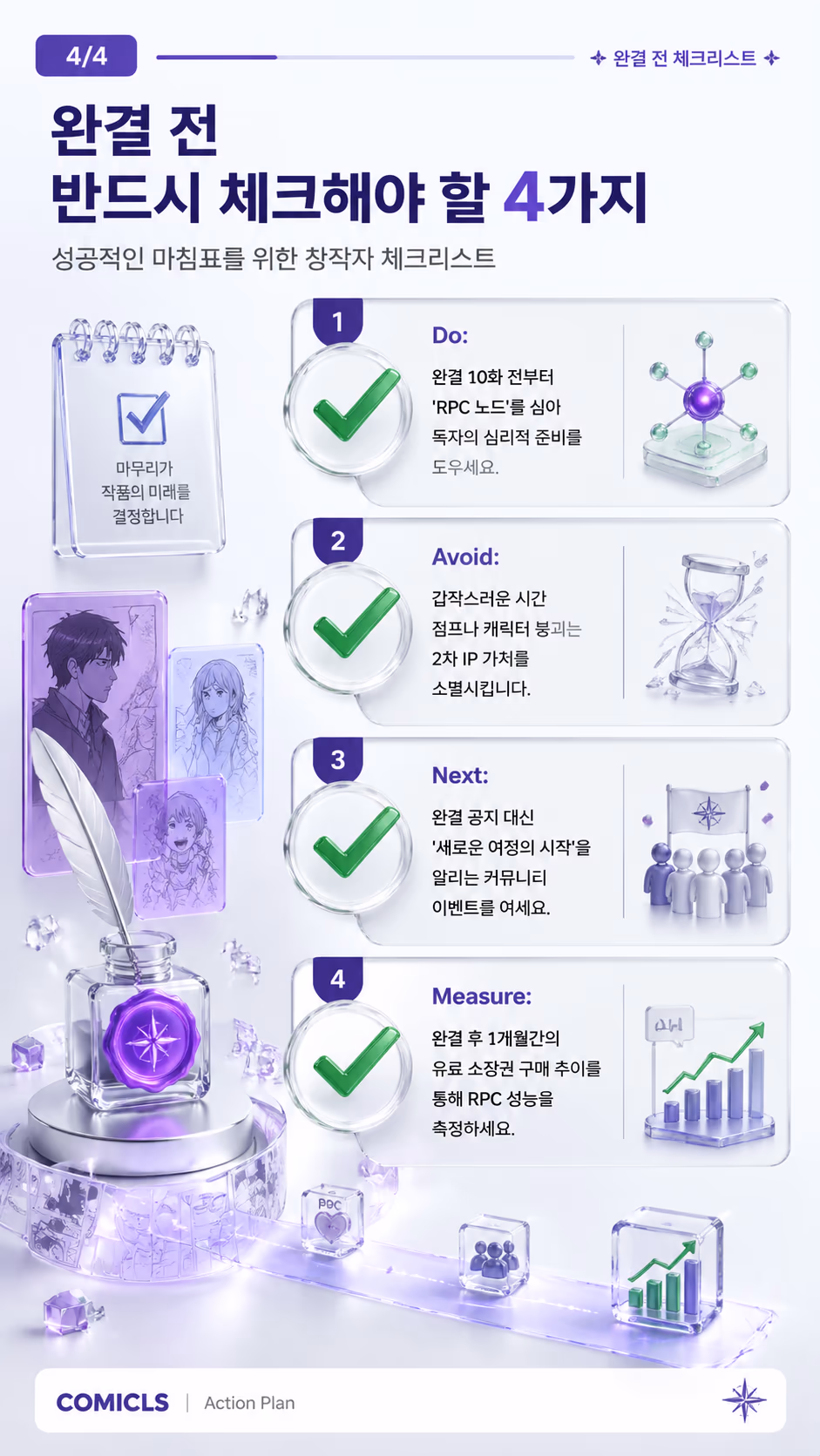 완결 전 반드시 체크해야 할 4가지