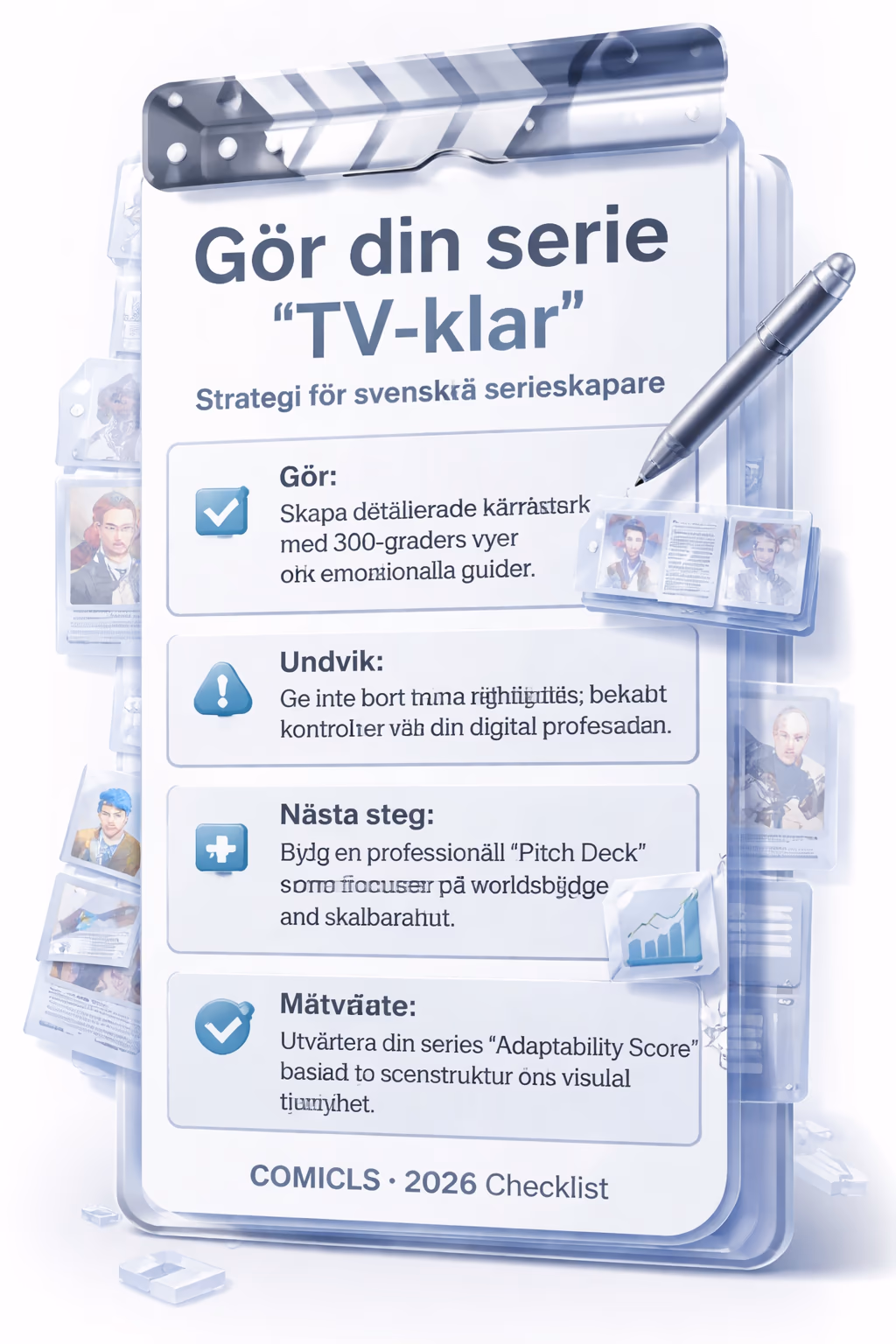 Gör din serie 'TV-klar'