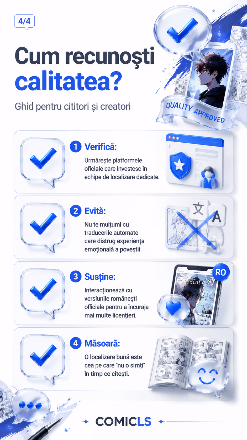 Cum recunoști calitatea?