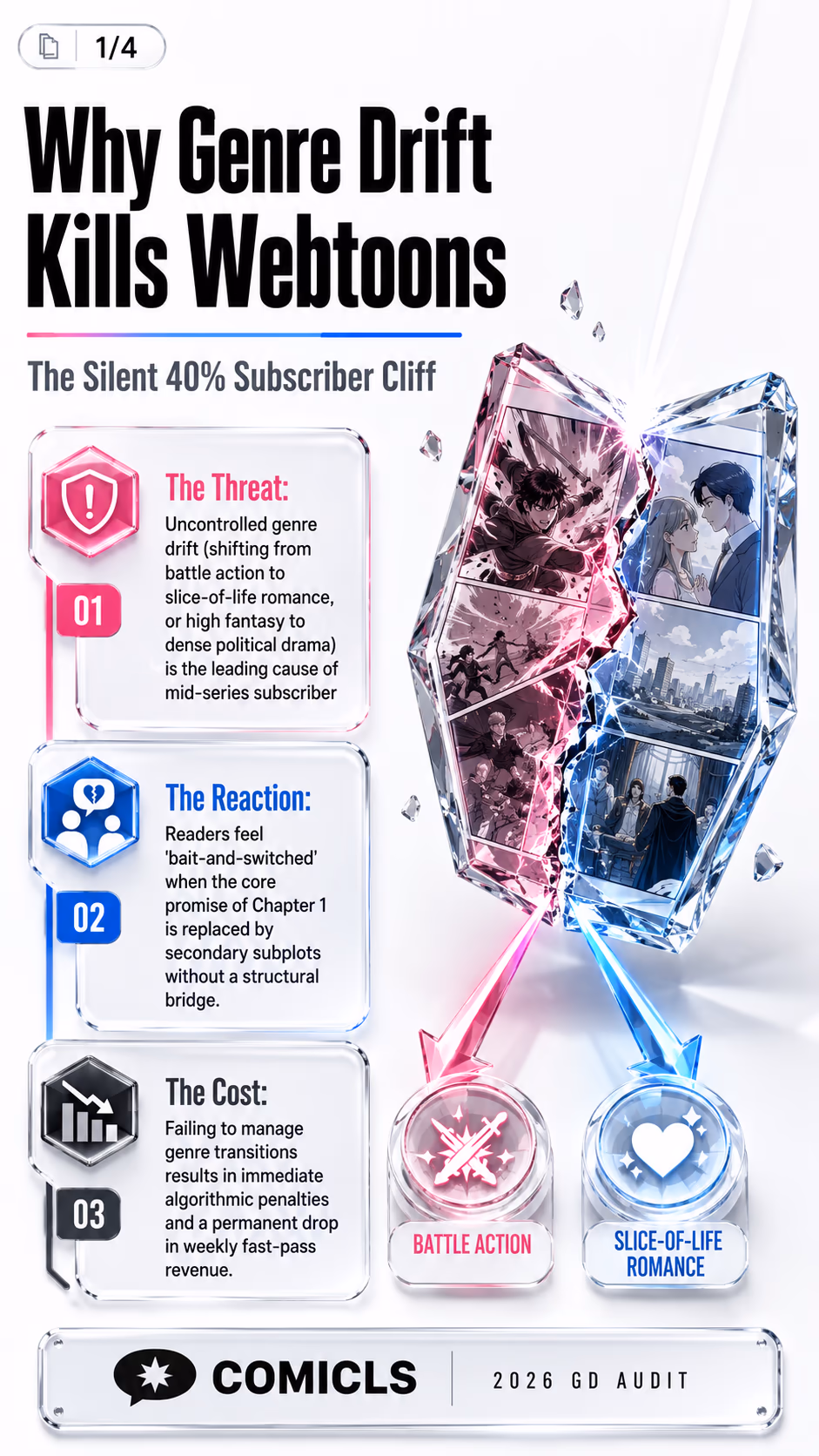 Why Genre Drift Kills Webtoons: The 2026 GD Audit